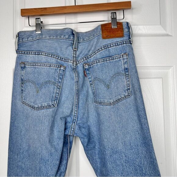 Sz 29x28"/8 Levi's Vintage 501 Skinny Distressed Jeans Preloved $118 MSRP - Picture 8 of 16